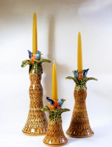 bird candlesticks 