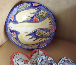 dove hearts bowl     